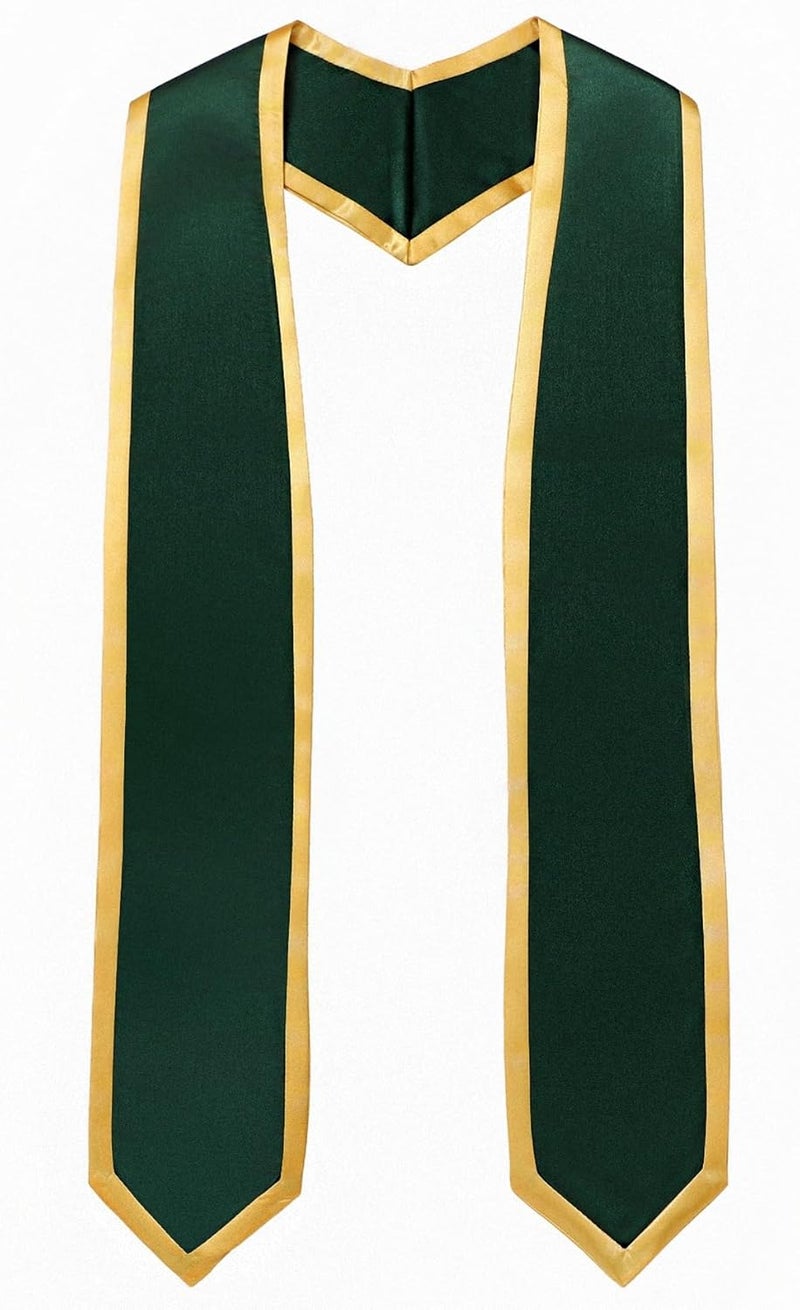 FtyFty Unisex Adult Graduation Honor Stole Classic End With Trim 72" Long - Image 1